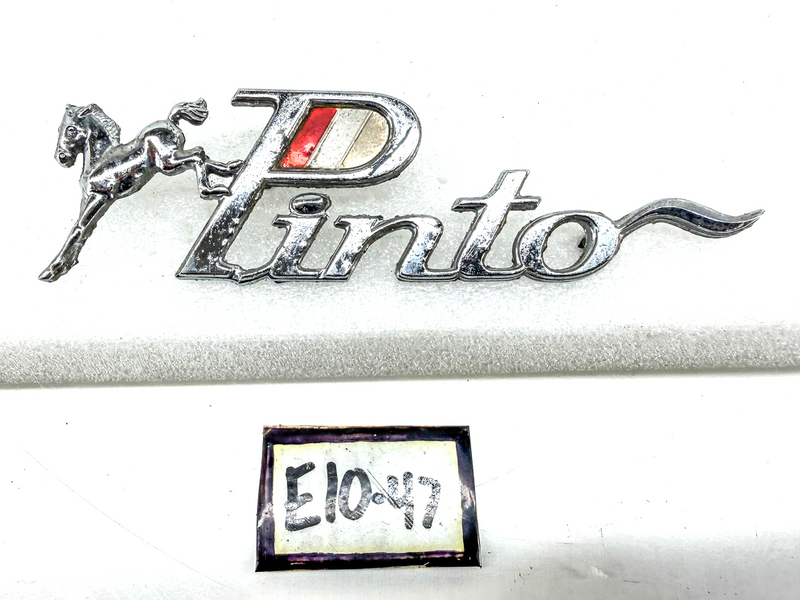 OEM 1971 - 1975 FORD PINTO RUNNING HORSE EMBLEM D12B-16B114-AB E10-47