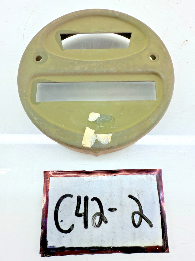 OEM Ford GPW Jeep Willys MB WWII KD Lamp Co Blackout Light Door Cover C42-2