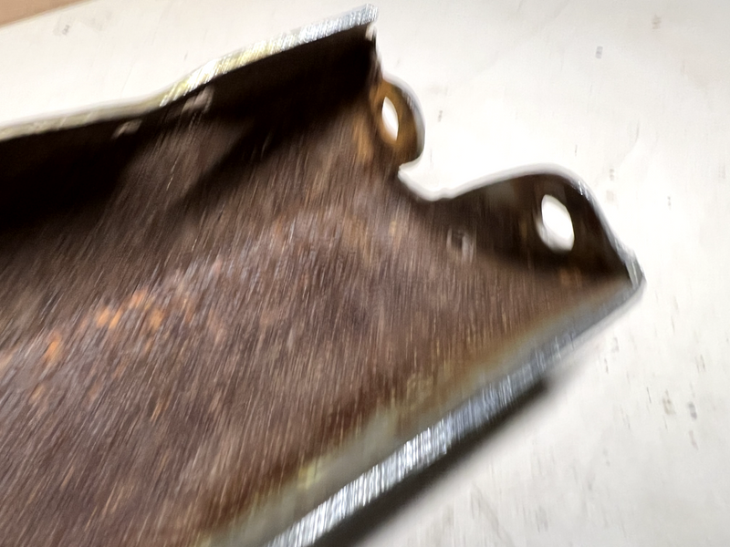 1960 CHEVY IMPALA BELAIR RH FRONT BUMPER CORNER SECTION 60 U5B-5