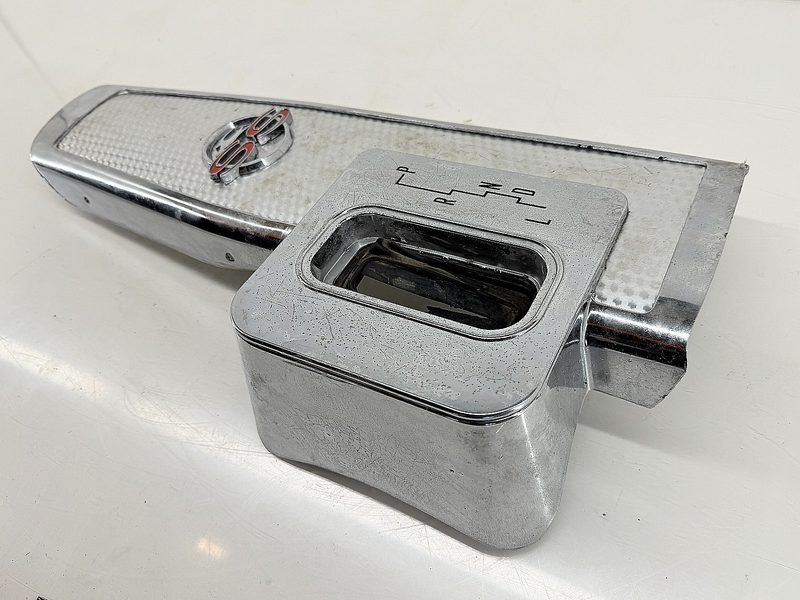 Vintage 1963 Chevy Impala SS Automatic Center SHIFTER Console Chrome 3827422 C36