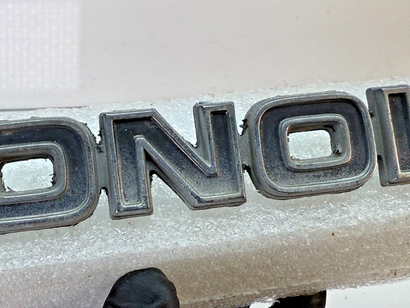 OEM 1975-1980 Ford Econoline Rear Quarter Panel Emblem Badge D5UB1125632 B32-155