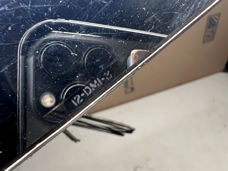 NOS THUNDERBIRD FORD MIRROR & CABLES LH DRIVER OEM 1963-1964 63-64 U1C-B10