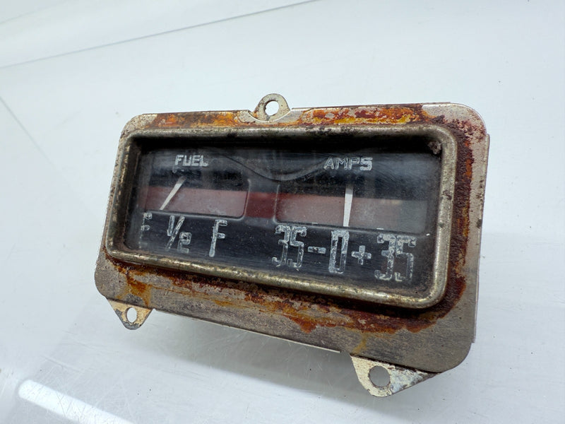 OEM 1939 DODGE PLYMOUTH PT81 MOPAR Fuel Amps Gauges Gauge Cluster Dash C36-48