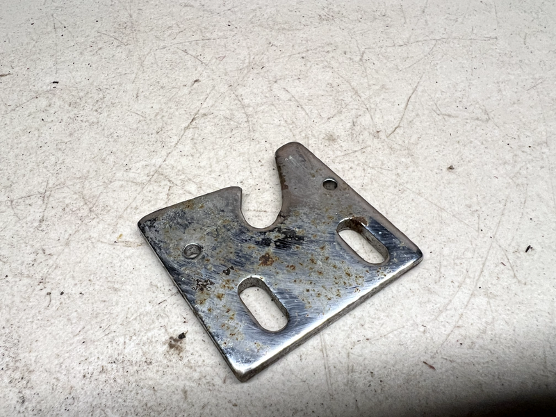 1965-66 Plymouth Barracuda Rear Seat Catch Lock Latch 65 66 B20