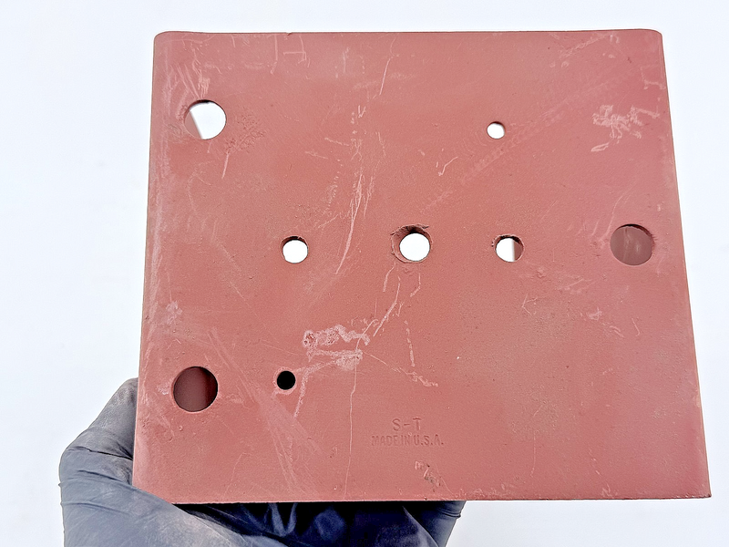 Original 1950 - 1971 Willys M38 M38A1 Military Jeep Spare Tire Carrier C50-7