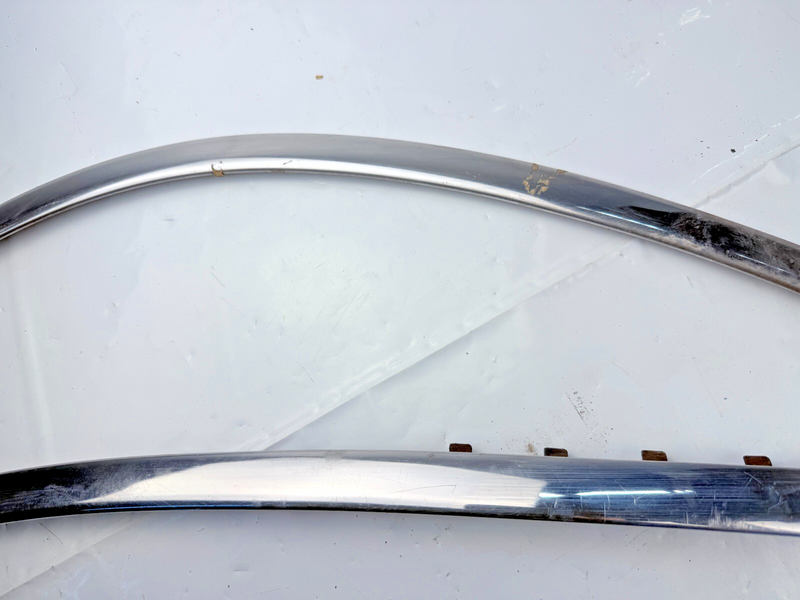 OEM 1959 1960 IMPALA PAIR LOWER WINDSHIELD TRIM MOULDINGS EL CAMINO S1-45
