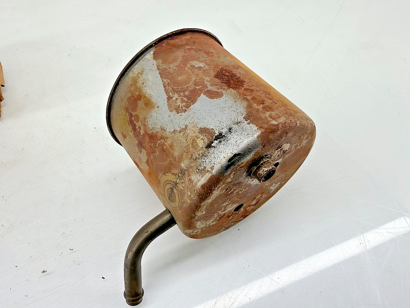 NOS OEM 1956 1957 Lincoln Mercury Ford Reservoir Tank B7MY-3A697-A C50-17