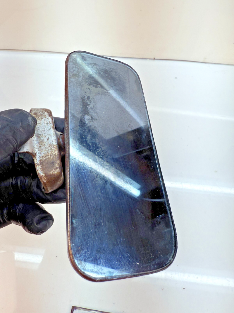 Vintage OEM Cadillac ? Rear View Mirror RAT ROD B65-39