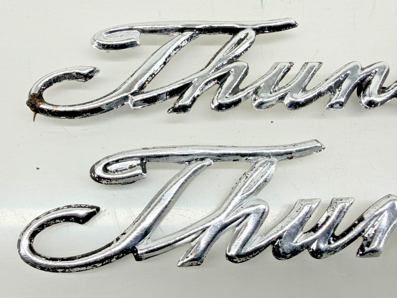 OEM 1960 - 1969 Ford Thunderbird Emblem Badge Pair C5SB-63291A36-A E9-33