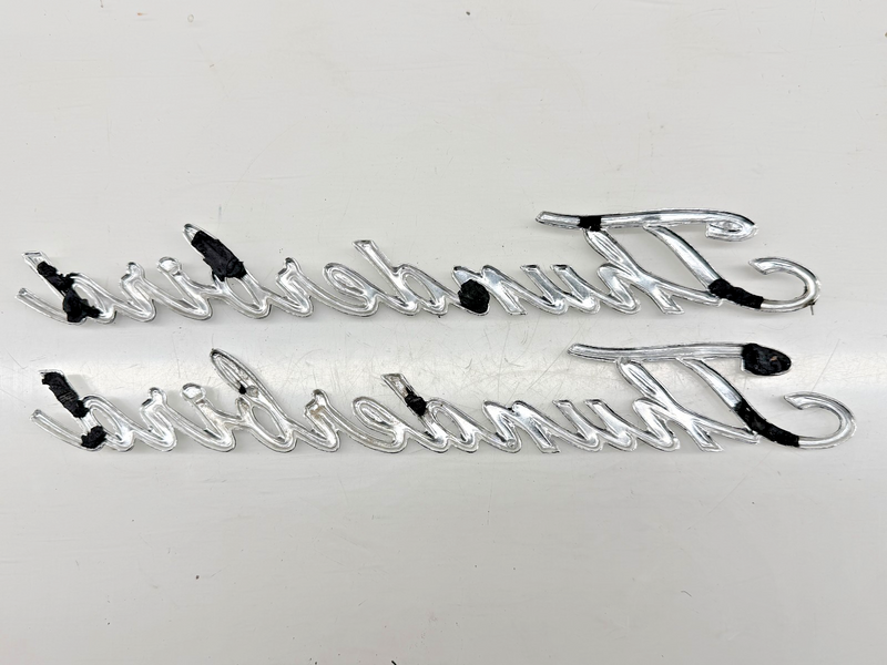OEM 1960 - 1969 Ford Thunderbird Emblem Badge Pair C5SB-63291A36-A E9-33