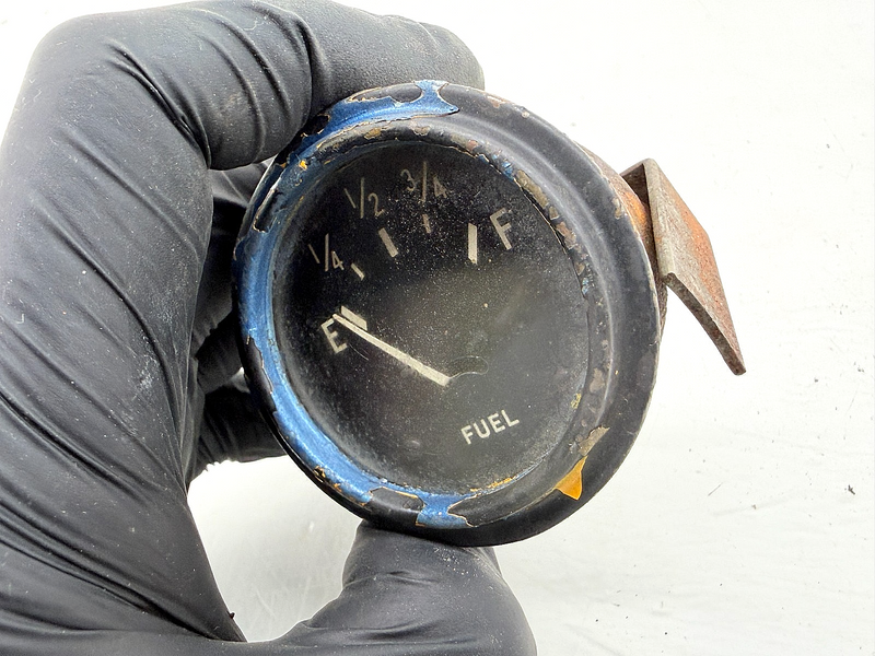 OEM 1940's Ford GPW Jeep Willys MB CJ2A CJ3A M38 WWII Fuel Gauge C67-102