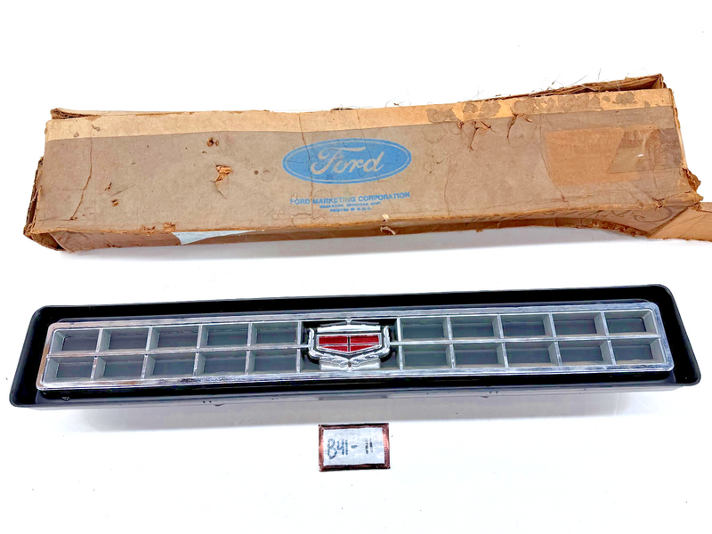 NOS 1972 Mercury Marquis Brougham Taillight Panel Trim Emblem D2MB-17224A B41-11