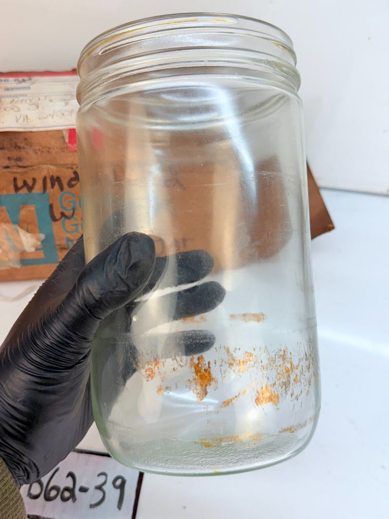 NOS 1950'S GM ACCESS. WINDSHIELD WASHER JAR RESERVOIR Chevy BUICK PONTIAC B62-39