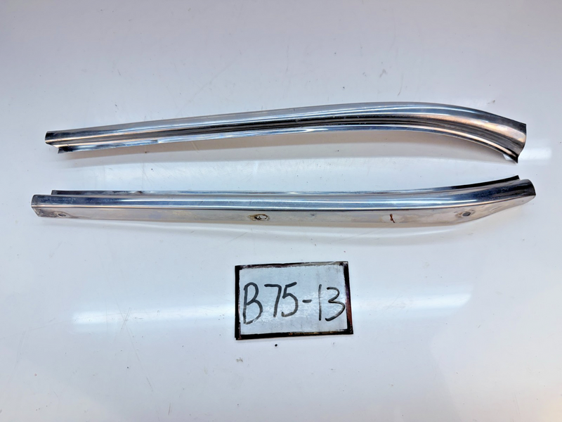 OEM 1956 1957 Chevy Bel Air PAIR Front A Pillar Trim Molding belair B75-13