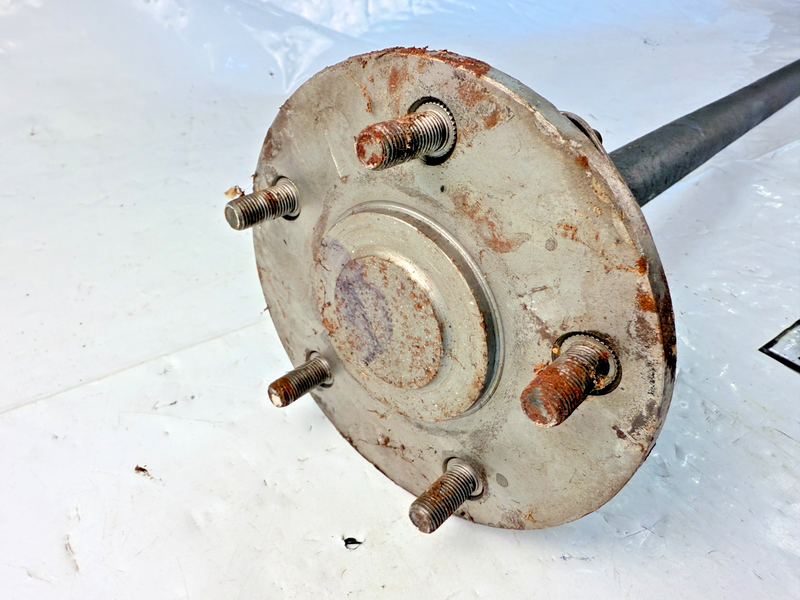 1955 - 1956 Chevrolet Bel Air LEFT Drivers Rear Axle 28-4/16" Chevy U3B-2