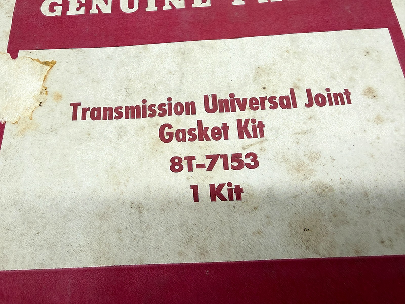 NOS 1948 - 1959 Ford Mercury Transmission & Universal Joint Gasket Kit 8T-7153