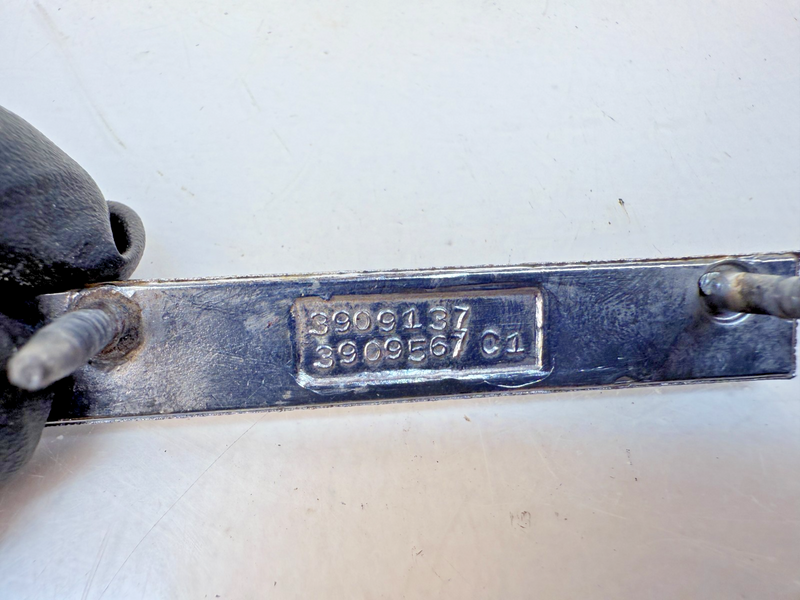 OEM 1967 Chevrolet Camaro Header Panel Trunk Emblem GM 3909137 E7-54
