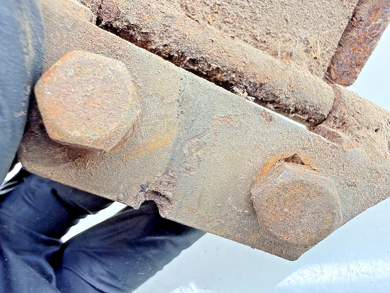 OEM Willys Jeep MB Ford GPW Headlight Bracket Head Lamp "F" Mark C44-23