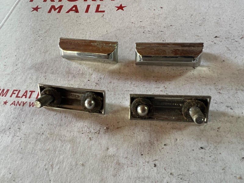 Original 1962 Ford Thunderbird Deluxe Rear Set CHROME Side Trim Molding *CLEAN*