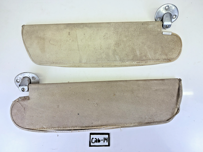 OEM 1967 1968 1969 CHEVY CAMARO PONTIAC FIREBIRD SUN VISORS GM #5716816 C26-14