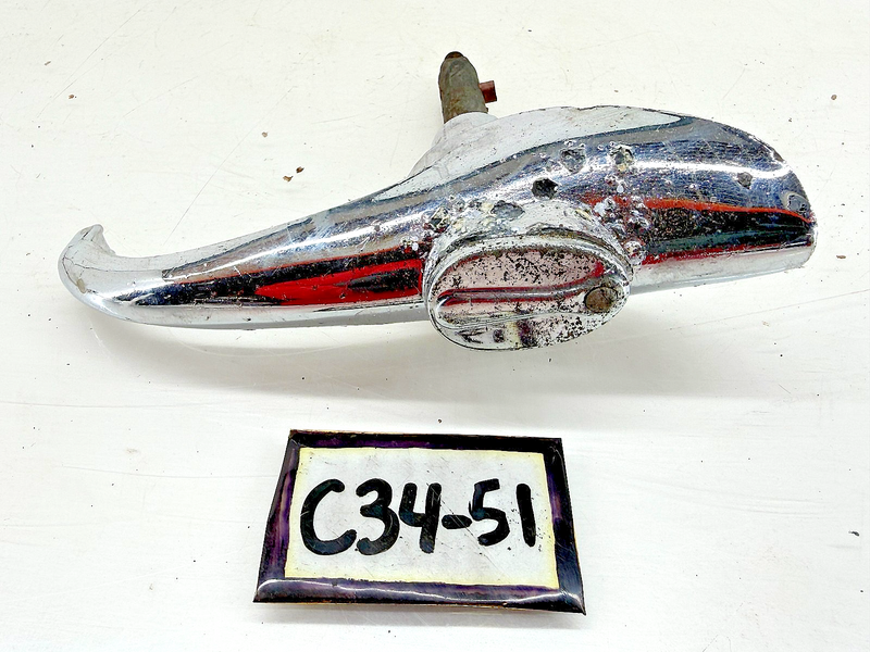 Vintage 1942 - 1946 1947 Chevrolet Aero Rear Trunk Handle Pontiac Chevy C34-51