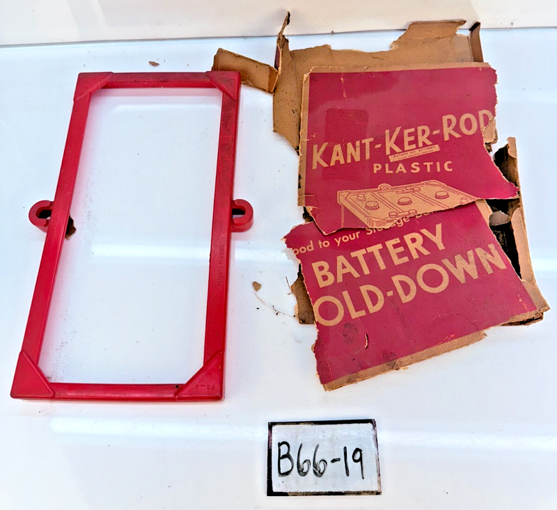 NOS  Kant-Ker-Rode Battery Hold Down Van Brode Milling B66-19