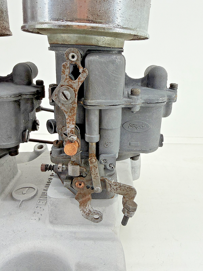 1956 1957 Offenhauser 3615 Tri-Power Intake Manifold Dodge Red Ram Hemi 315 325