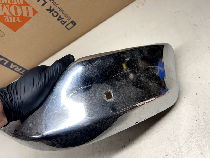 1960 CHEVY IMPALA BELAIR LH FRONT BUMPER CORNER SECTION 60 U5B-3