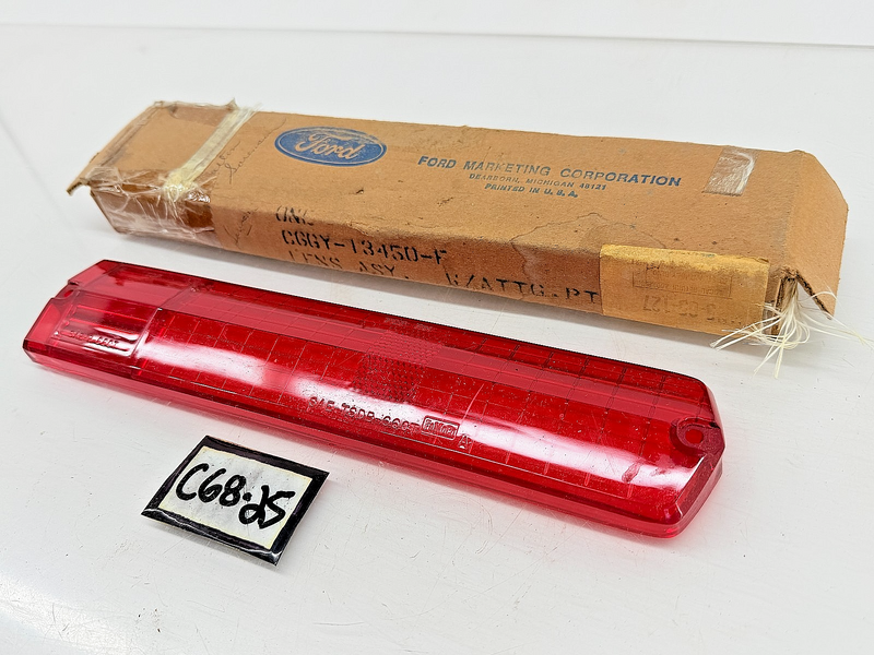 NOS 1966 Mercury Comet Caliente Taillight Lens W/O Backup RH C6GY-13450-F C68-25