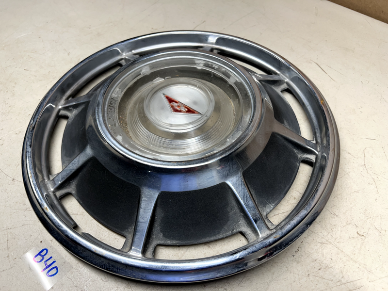 OEM Genuine 1966 Chevy Corvair Corsa 13" Hubcap Wheel Covers 66 B40-4