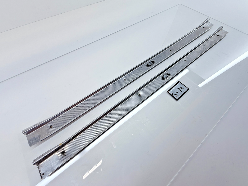 OEM 1964 - 1967 GM A BODY CHEVELLE GTO LEMANS CUTLASS 2 Dr Jam Sill Plates S-74