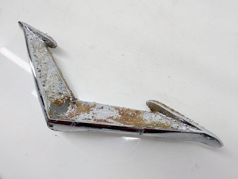 1955 DESOTO HOOD ORNAMENT EMBLEM OEM FIREDOME FIREFLITE MOPAR 1541825 C46-13