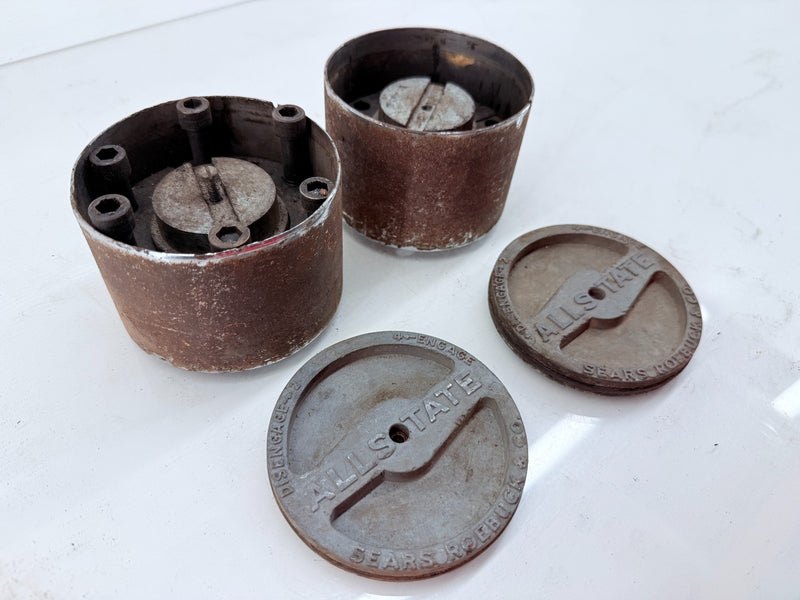 ALLSTATE Sears 4WD Manual Locking Hub 10 Spline GM Ford Dodge Willys C42-19