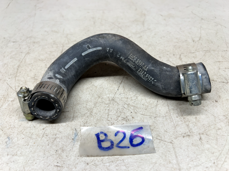 NOS Ford OEM Molded Hose E6DE-8597-AA with Factory Clamps B26