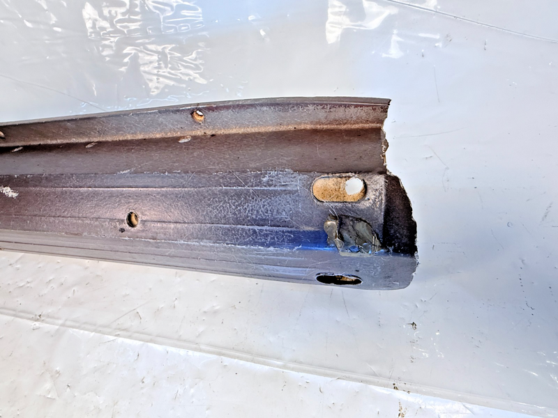 Original 1968 - 1982 C3 Corvette Fiberglass Side Exhaust Shield Cover U5B-107