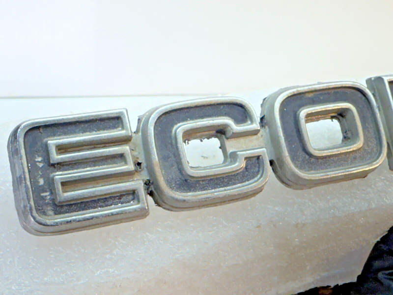 OEM 1975-1980 Ford Econoline Rear Quarter Panel Emblem Badge D5UB1125632 B32-155