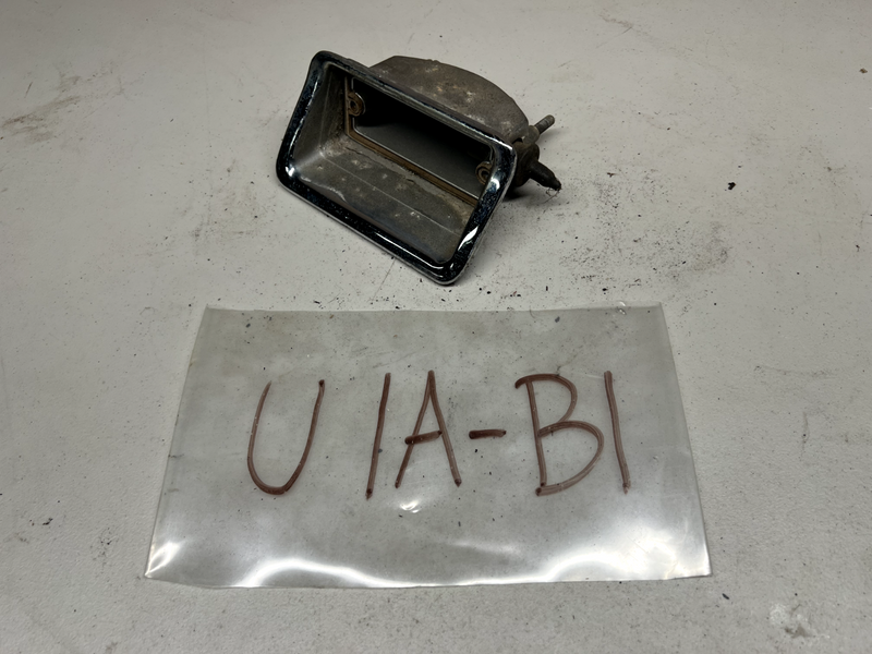 FORD THUNDERBIRD REAR BUMPER L &R BACKUP LIGHT HOUSINGS 1961-1963 OEM U1A-B1