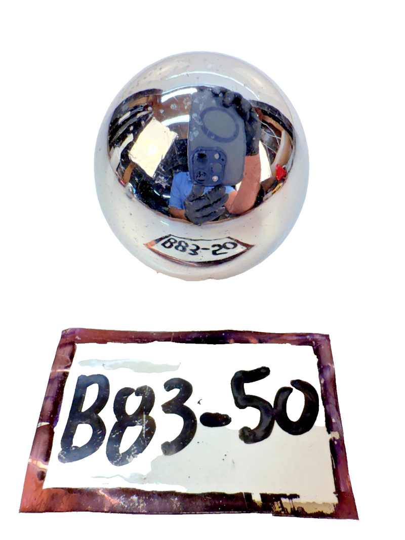 OEM 1964 - 1967 C2 Corvette 4 Speed Chrome Shifter Knob GM 3857160 B83-50