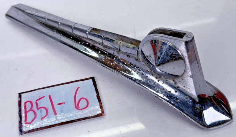 OEM 1949 1950 FORD HOOD ORNAMENT 0A16851 CUSTOM DELUXE COUPE SEDAN HOT ROD B51-6