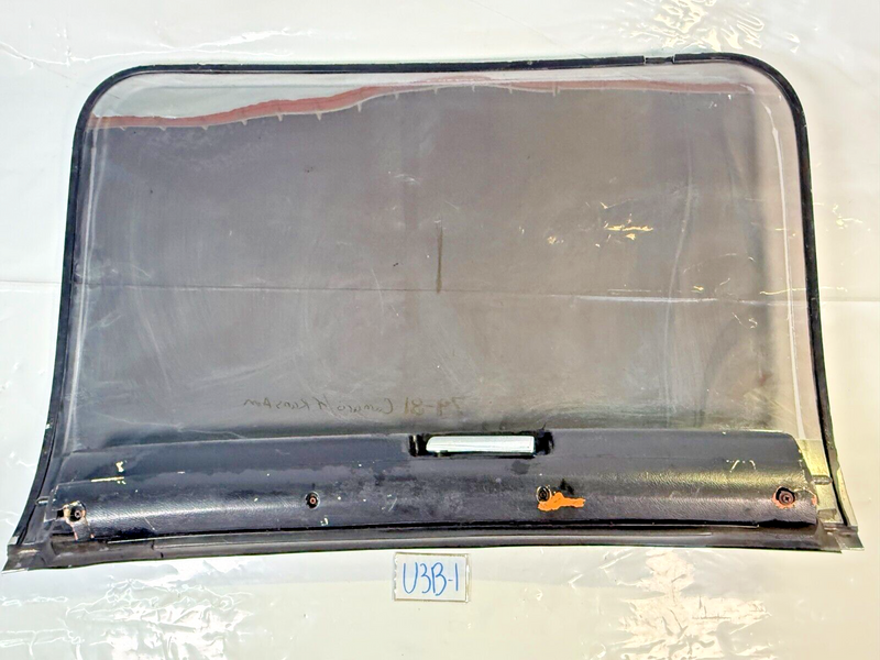GM 1978- 1981 Camaro Firebird Trans AM Driver Side T Top Glass 78 79 80 81 U3B-1