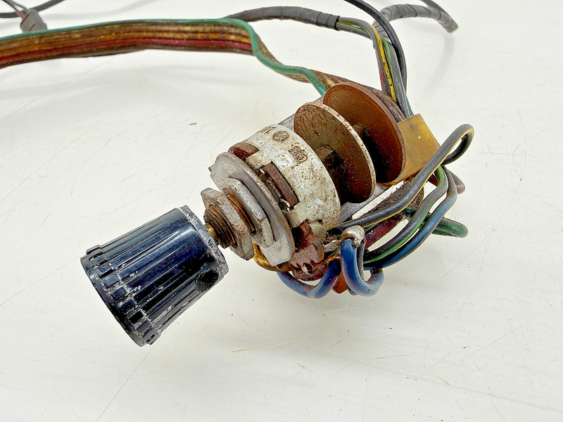 OEM 1965 MERCURY COMET / Ford Studiosonic Reverb Sound System SWITCH C63-19