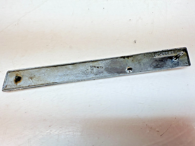 OEM 1960 Chevrolet Impala #7 Left Front Fender Chrome Molding Trim Louver E6-93