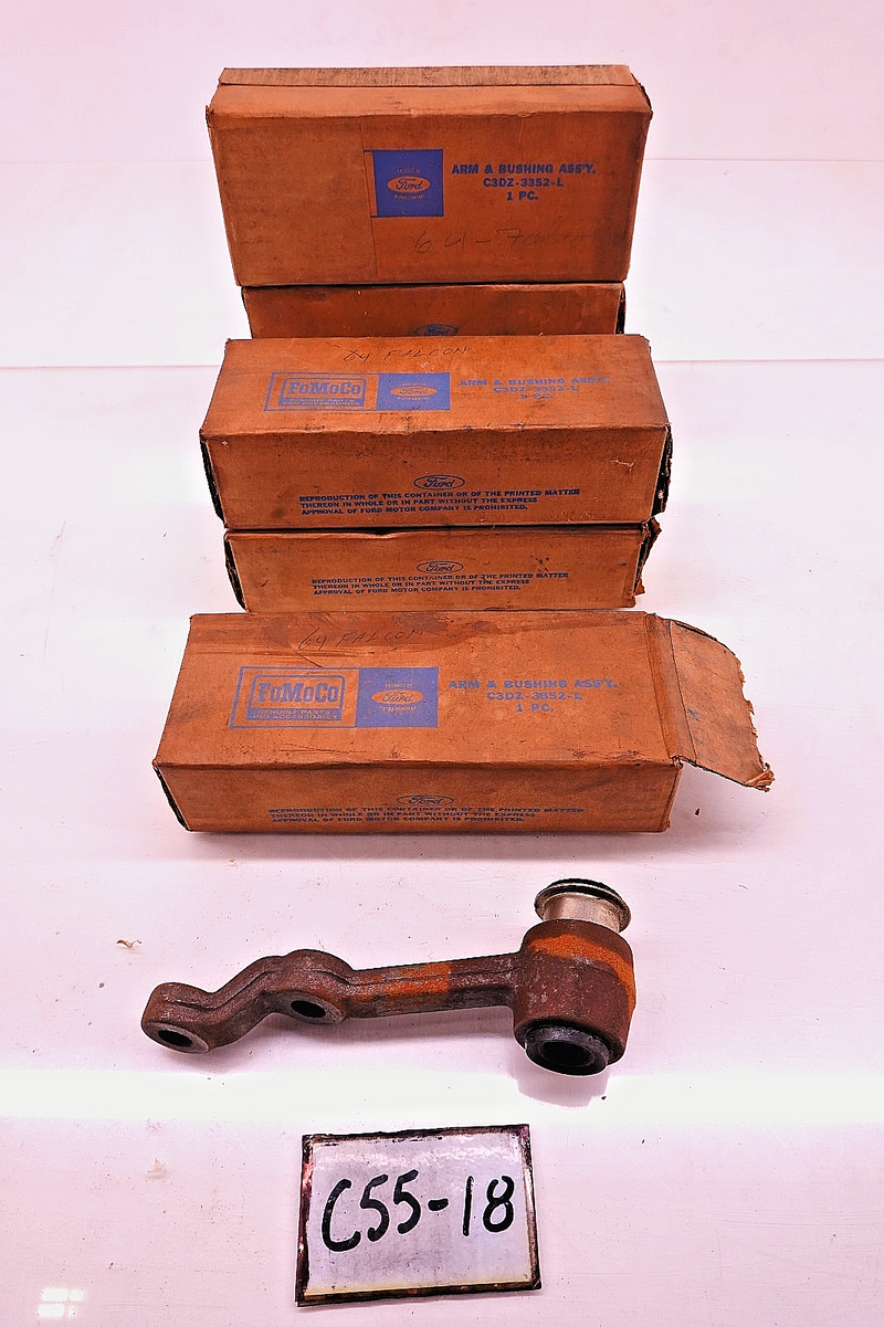 (1) NOS ORIGINAL 1960 - 1966 FORD FALCON MUSTANG IDLER ARM C3DZ-3352-L C55-18