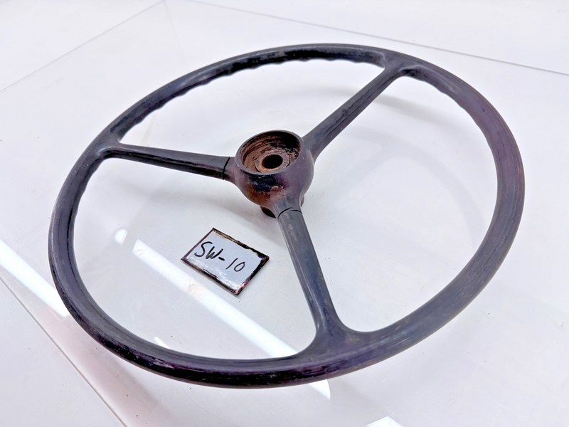 OEM Sheller Jeep Willys CJ 3 Spoke Steering Wheel MILITARY SW-10