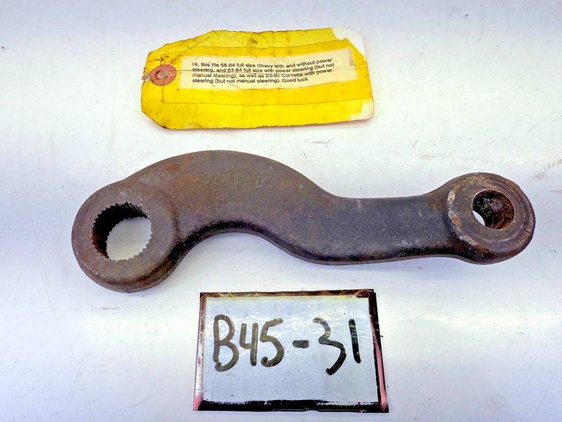 OEM 1963 - 1982 Chevy Corvette Power Steering Pitman Arm GM 3741383 B45-31
