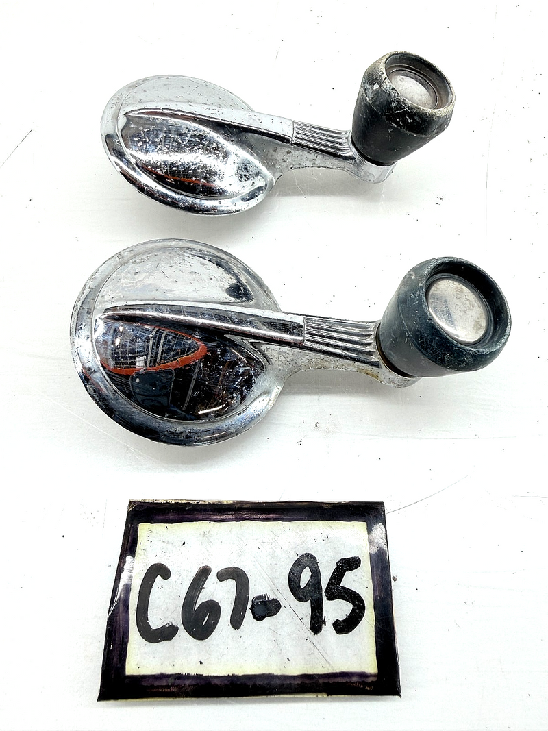OEM 1949 - 1964 CHEVY BELAIR IMPALA NOMAD VENT WINDOW CRANKS PT 4151224 C67-95