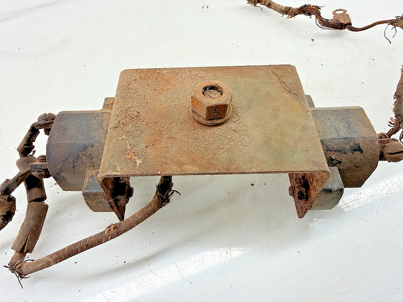 OEM Jeep Willys MB Ford GPW Dash Cluster Breaker & Bracket Military WWII C44-8