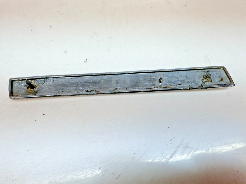 OEM 1960 Chevrolet Impala #8 Right Fender Chrome Molding Trim Louver E6-96