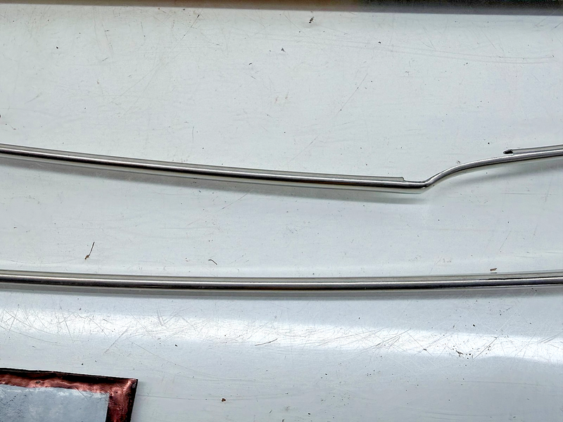 NOS 1968 1970 Ford Falcon DOOR EDGE GUARDS Moldings C8DZ-6220910-A B41-20