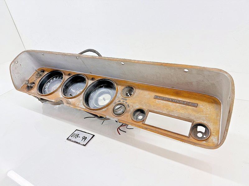 OEM 1964 1965 Chevy Chevelle Malibu El Camino Dash Bezel Gauge Cluster U1B-99